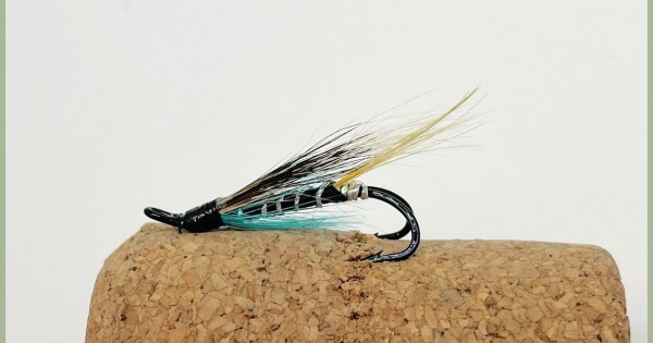 3 Mosche Pesca Salmonidi Arancioni Double Hook - Francis Fly - Taglie 6,8,10,12